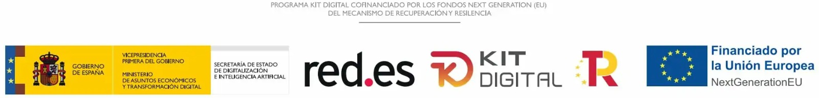 Kit Digital - Financiado por la Unión Europea - Fondos NextGenerationEU